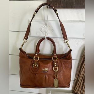 Beautiful Coach Ashley Leather Carryall